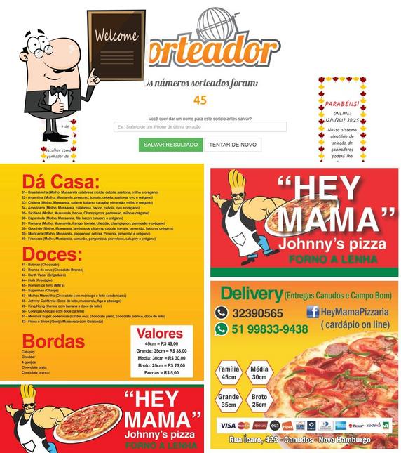 Here's a picture of Hey Mama Pizzaria