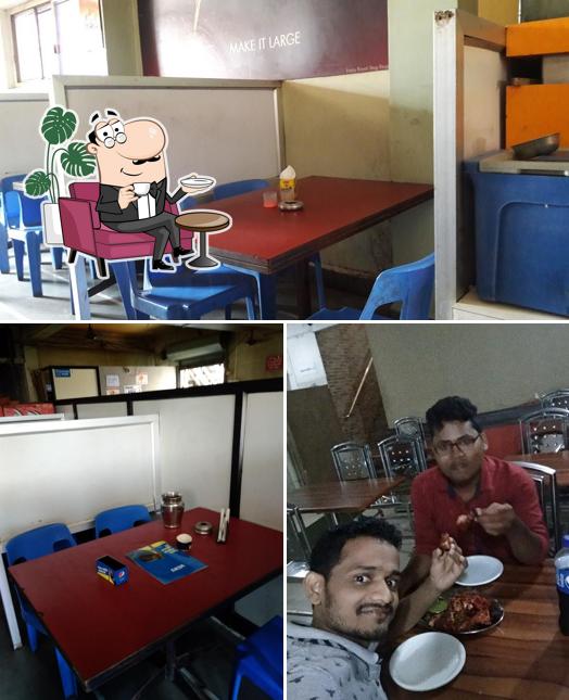 Check out how Hotel Supraja Savji Bar looks inside