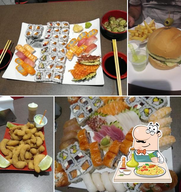 Comida em Shiori Sushi House