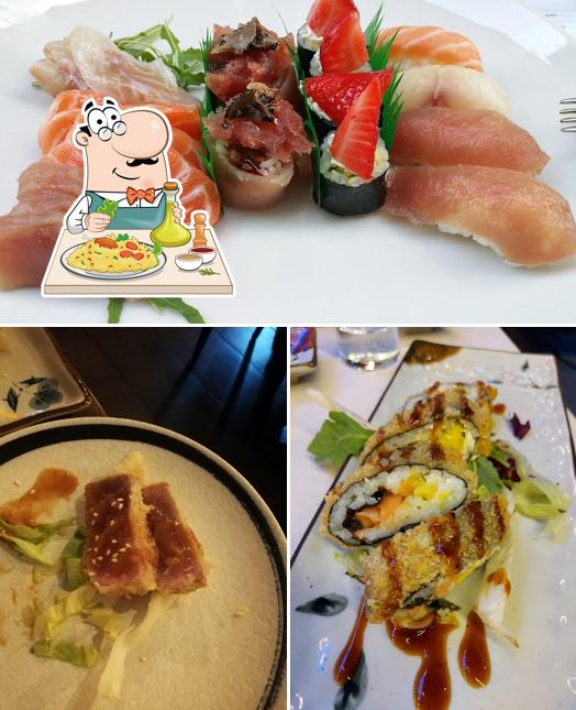 Essen im Mikaku Sushi