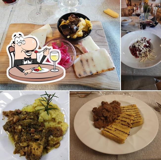 Cibo al Osteria da Romolet