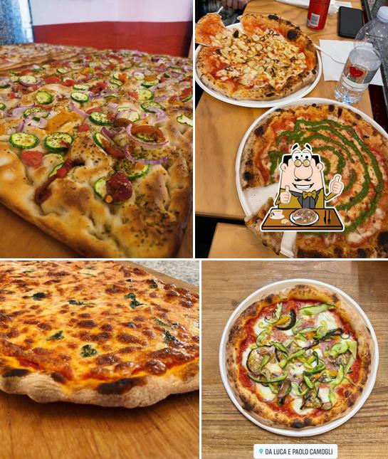 Scegli una pizza a Da Luca e Paolo Camogli