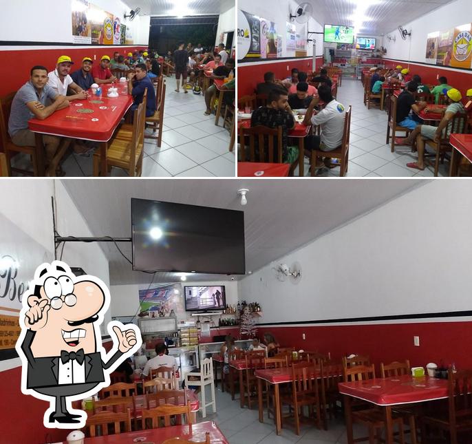 O interior do Restaurante Ninho Do Pirão