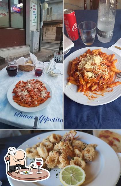 Platti al Trattoria Le sorelle