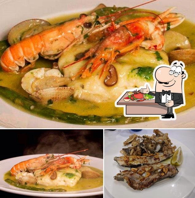 Quienes se acercan a Restaurante Ducado pueden tomar las diferentes recetas con marisco