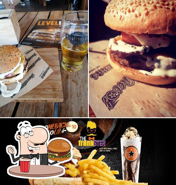 Get a burger at RocoMamas i'Langa Mall