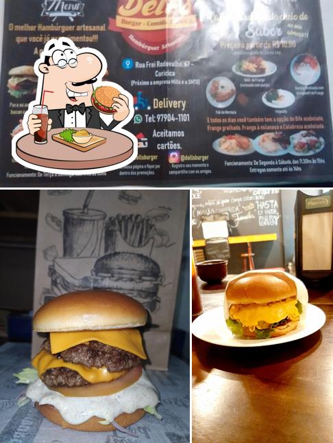 Experimente um hambúrguer no Dell's Burger