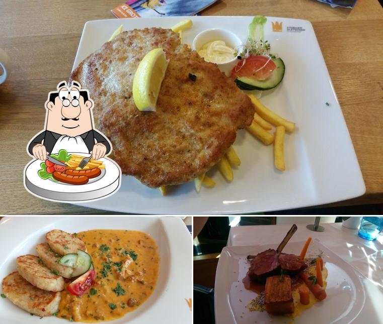 Food at Restaurant Schaufelspitz