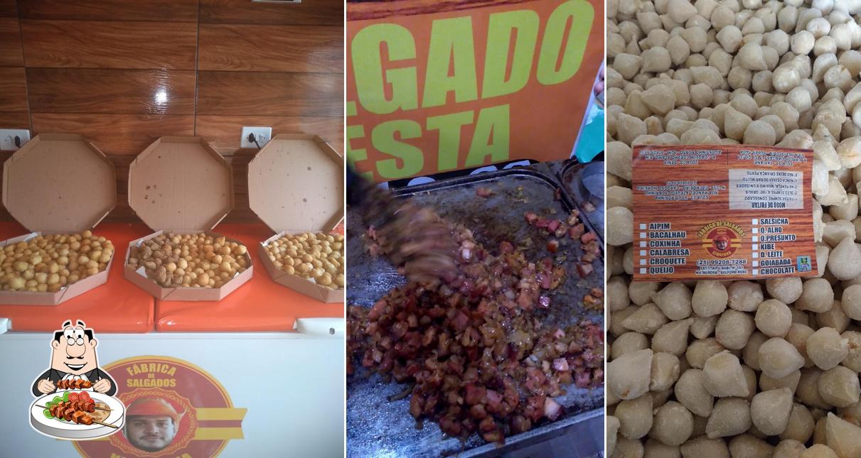 Platos en Que mania Salgaderia fritos e congelados atacado e varejo