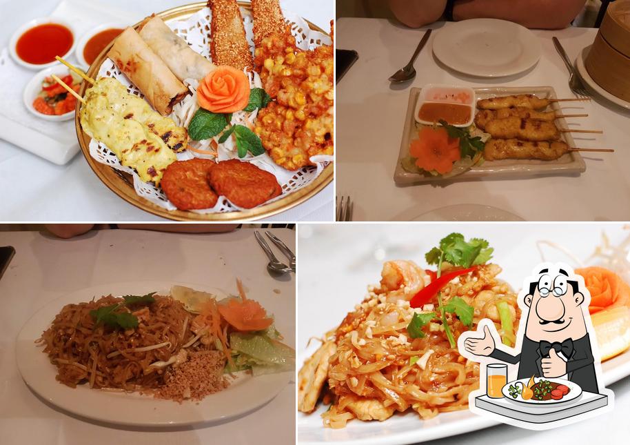 Meals at Thai Crystal Restaurant Ewell
