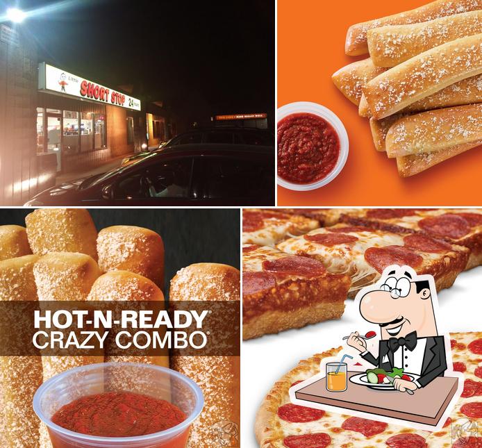 Nourriture à Little Caesars Pizza