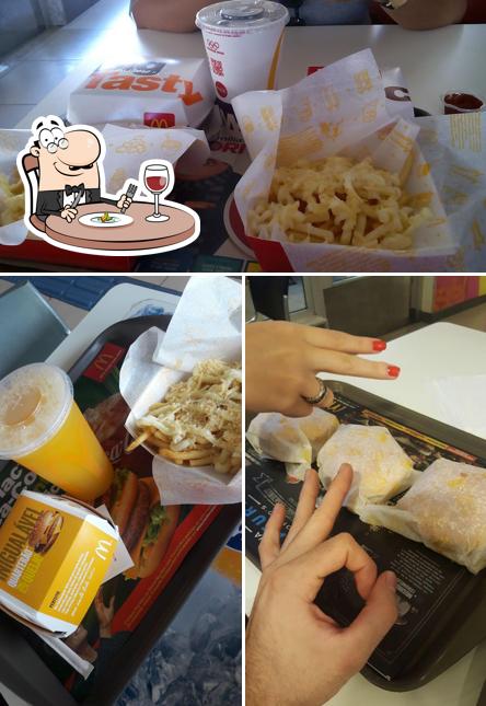 Comida em McDonald's