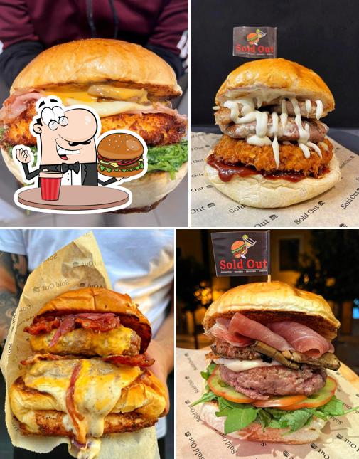 Gli hamburger di Paninoteca Sold Out potranno incontrare molti gusti diversi