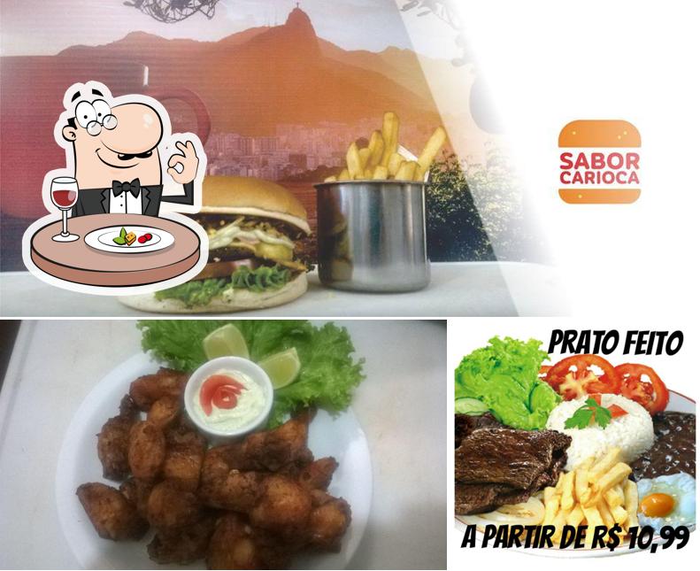 Comida em Hamburgueria Sabor Carioca