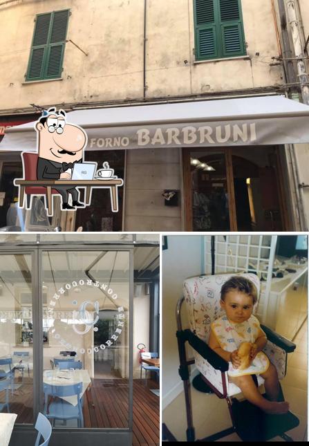 Gli interni di Panetteria Barbruni