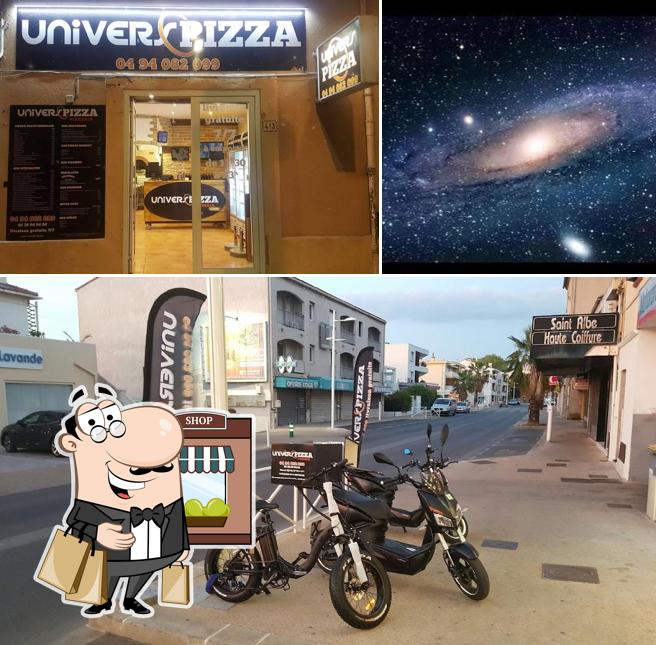 L'extérieur de Univers Pizza Le Pradet