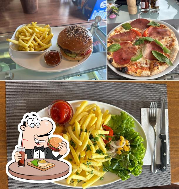 Hamburger al Venti 20 Pizzeria Bei Conforama Berner Burger 125 g CHF 13.50