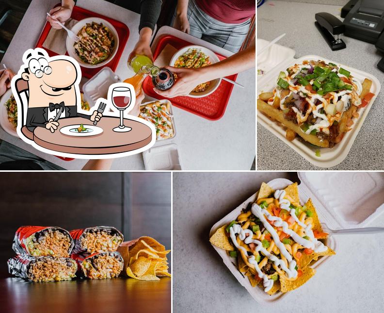 Comida en barBURRITO