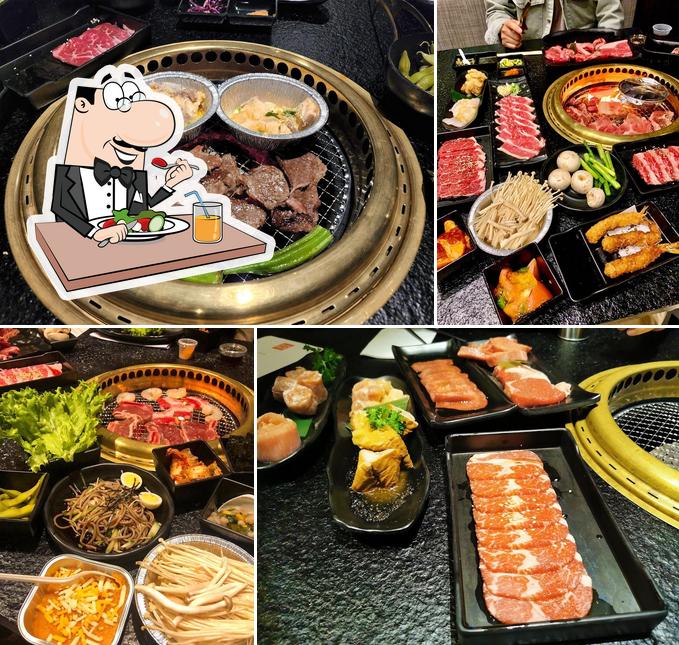 Meals at Gyu Hito Japanese BBQ Restaurant