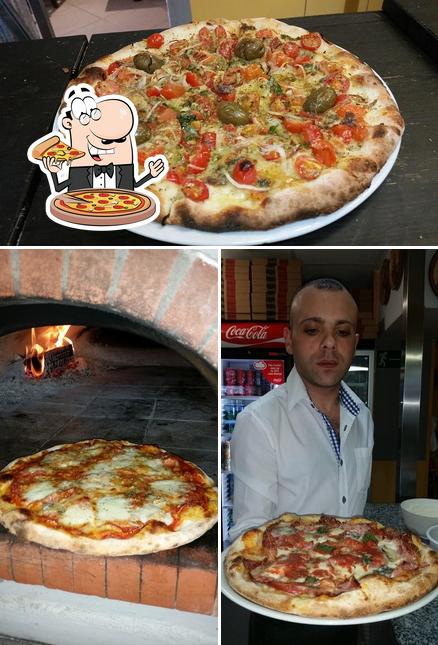 Choisissez des pizzas à Chez Nico