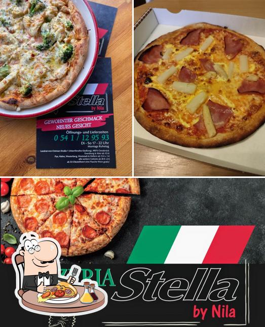 Prenez des pizzas à Pizzeria Stella