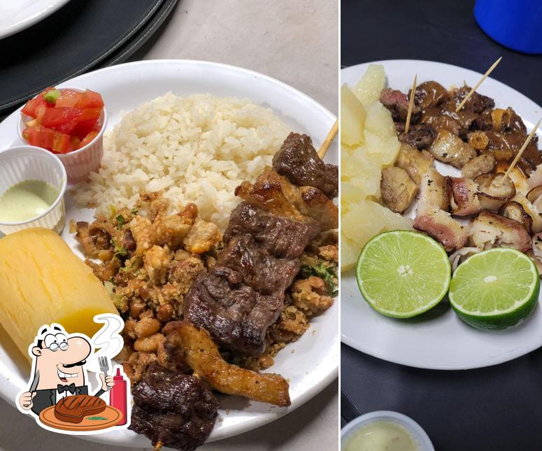 Prove refeições de carne no Espetinho TAPERÃO