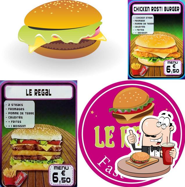 Order a burger at Le regal Margny-lès-Compiègne