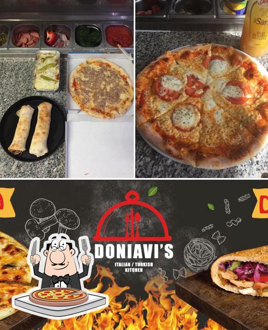 Prenez des pizzas à Doniavi’s