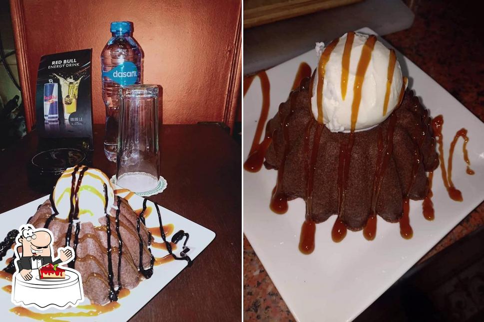 Al Mandarah Cafe propose une éventail de desserts
