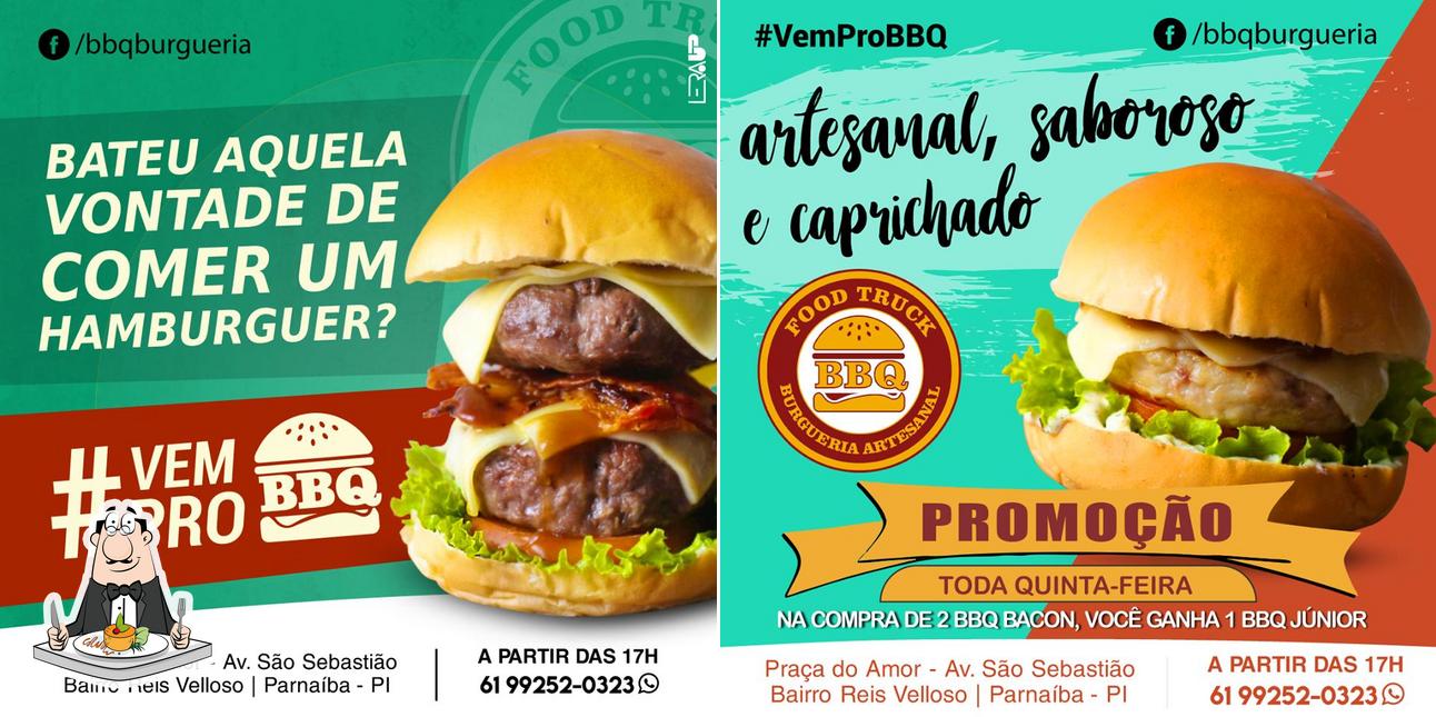 Comida em BBQ Burgueria