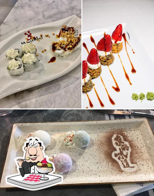 Ristorante Sushi -Ristorante Giapponese - Ristorante Cinese Monica Li Infernetto offre un nombre de plats sucrés