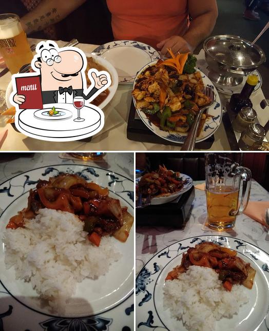 Meals at China Restaurant Zum Glück