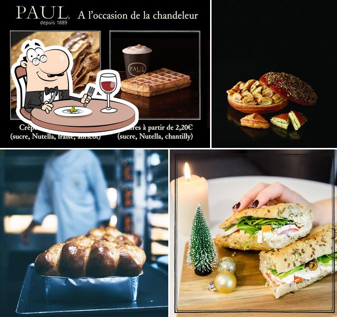 Plats à Boulangerie Paul