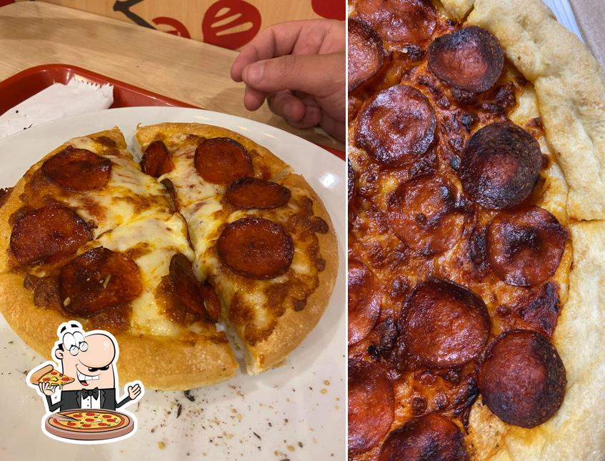 Peça diversos tipos de pizza