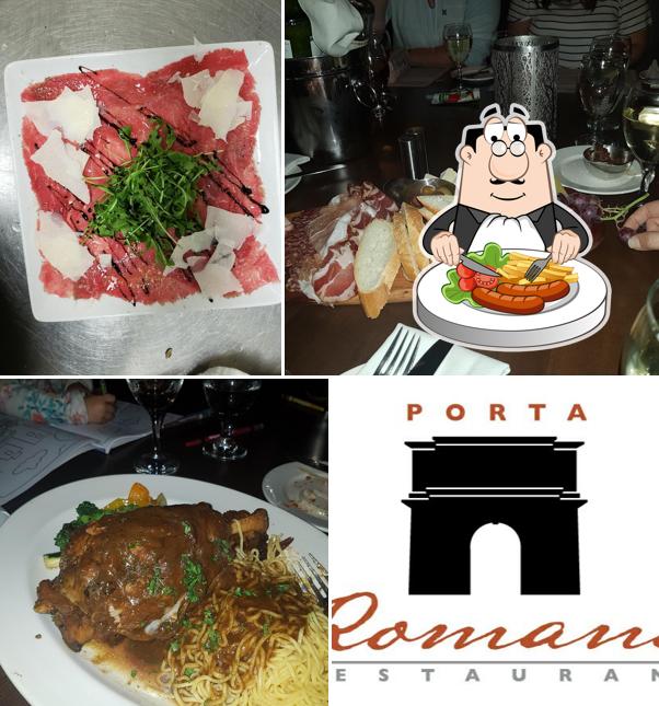 Food at Porta Romana Restaurant