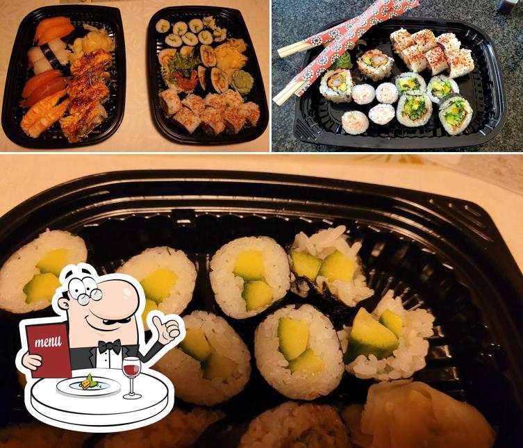 Еда в "Moshi Mao Sushi"