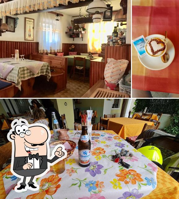 Tra le diverse cose da bar-trattoria"AL TRIESTIN" di Soppelsa Fabio si possono trovare la interni e bevanda