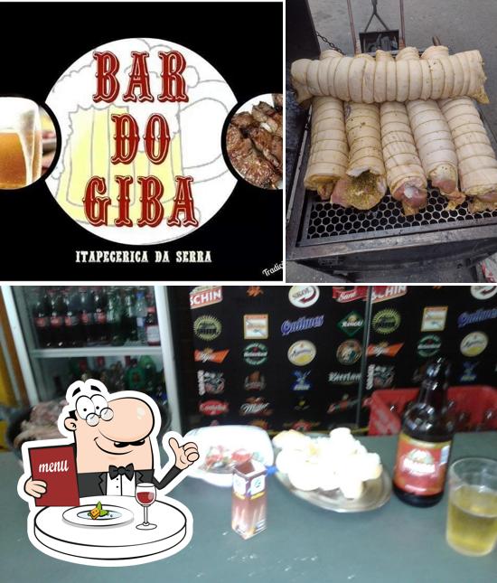 Comida em Bar do Giba