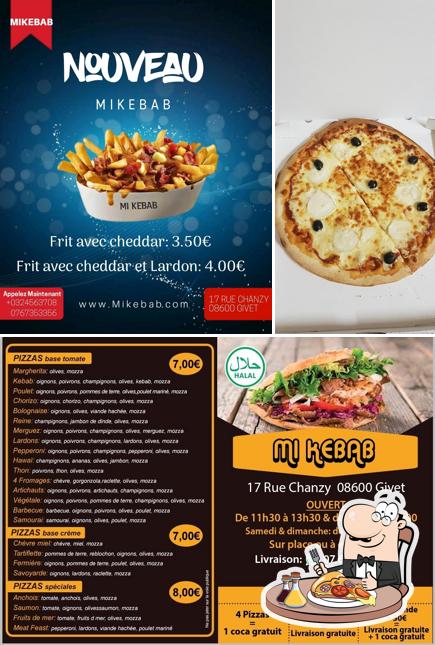 Commandez de nombreux genres de pizzas