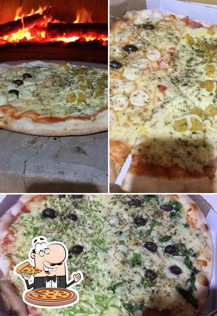 Experimente pizza no Comelatto's Delivery