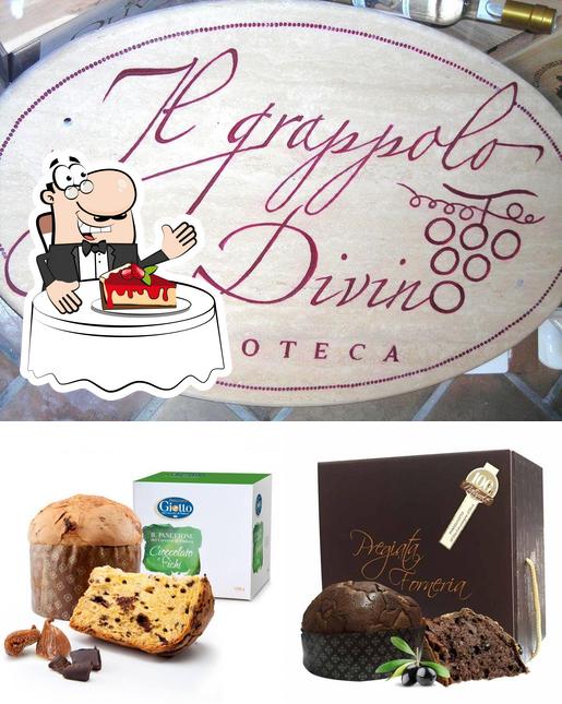 Il Grappolo Divino Enoteca propone un'ampia gamma di dessert