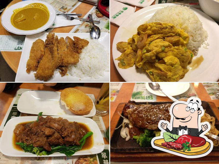 "Tsui Wah Restaurant" предоставляет мясные блюда
