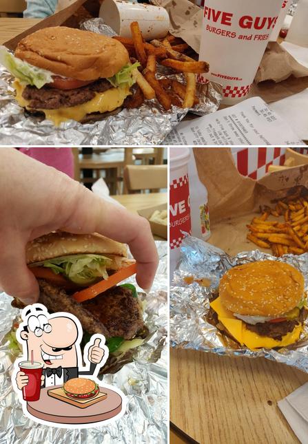 Prenez un hamburger à Five Guys