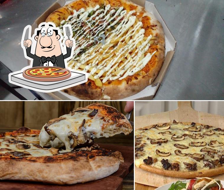 Experimente pizza no Cantina Artesanal - Pizzaria