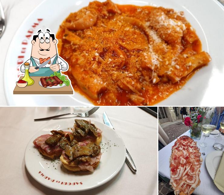 Choisissez des repas à base de viande à Trattoria Sapori di Parma