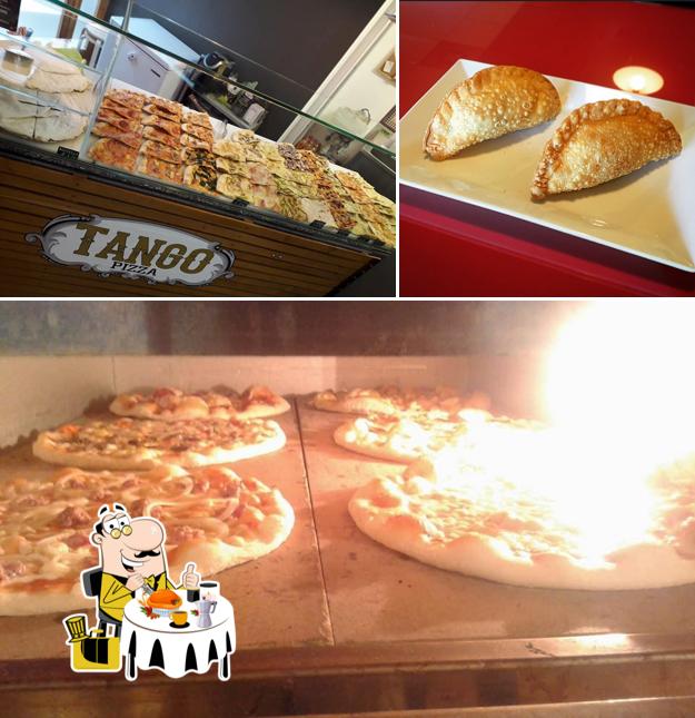 Еда в "Tango Pizza"