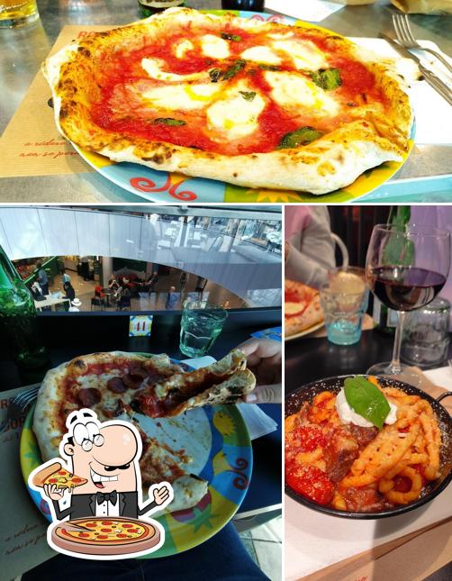 Попробуйте пиццу в "Rossopomodoro"
