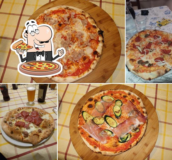 Prenditi tra le svariate varianti di pizza