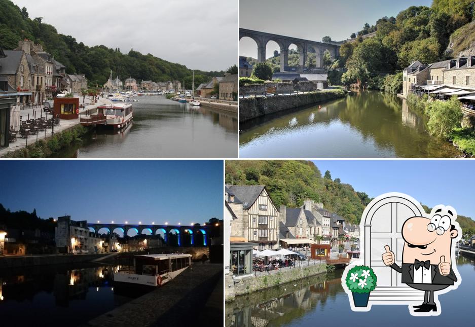 L'extérieur de Crêperie Bar des Vedettes - Brasserie - Dinan