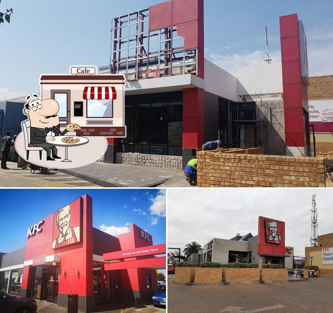 L'extérieur de KFC Randfontein